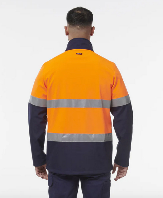 Kinggee Reflective Spliced Softshell Jacket