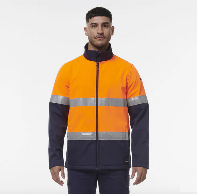 Kinggee Reflective Spliced Softshell Jacket