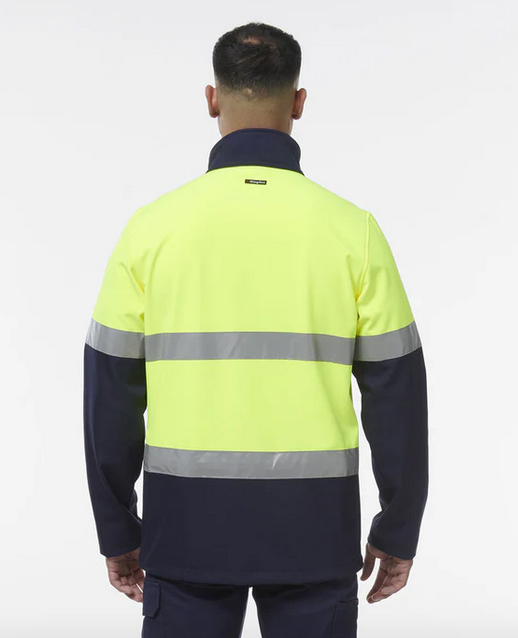 Kinggee Reflective Spliced Softshell Jacket