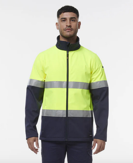 Kinggee Reflective Spliced Softshell Jacket