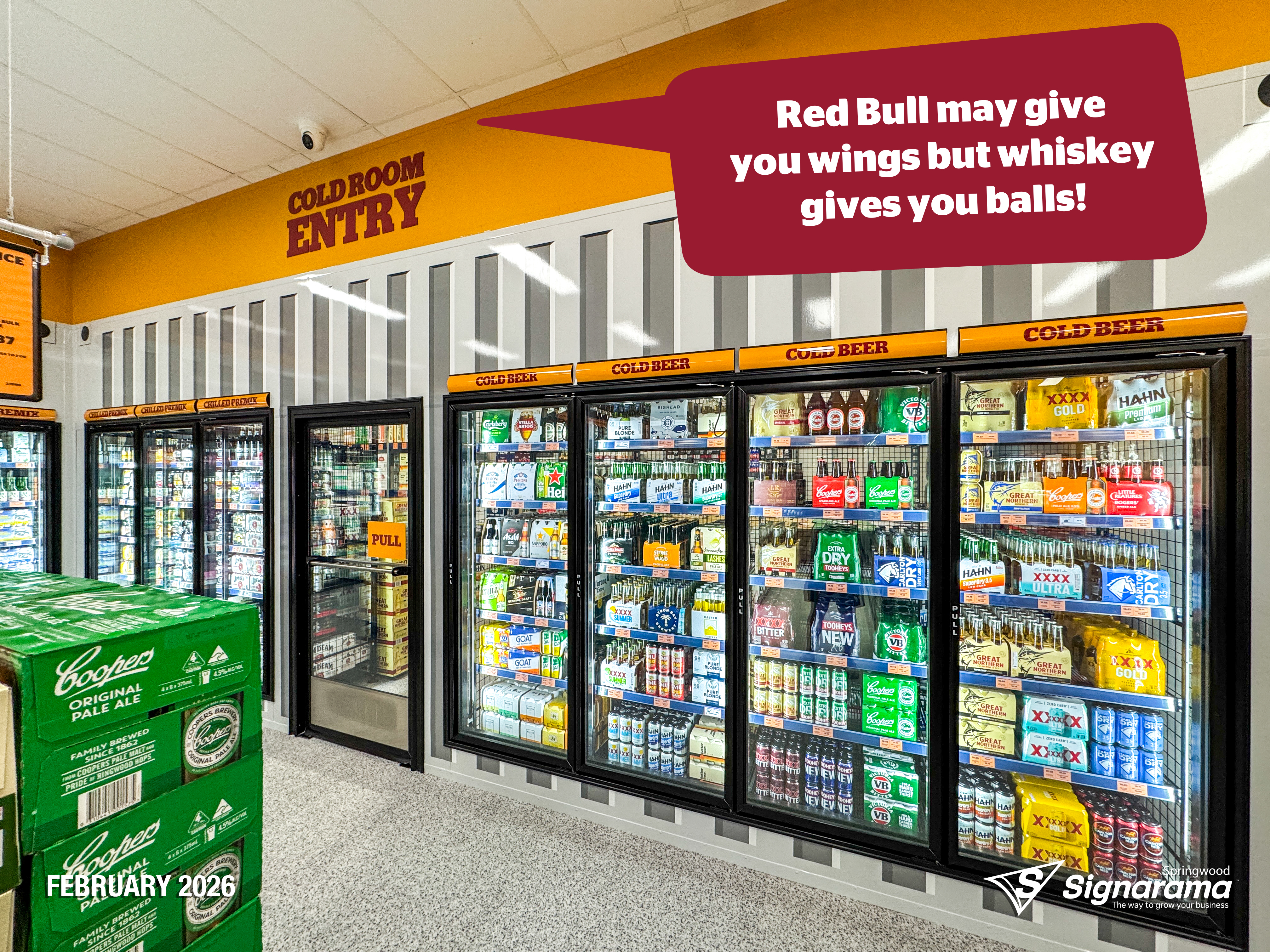 Shop Fitout - Bob's Bulk Booze