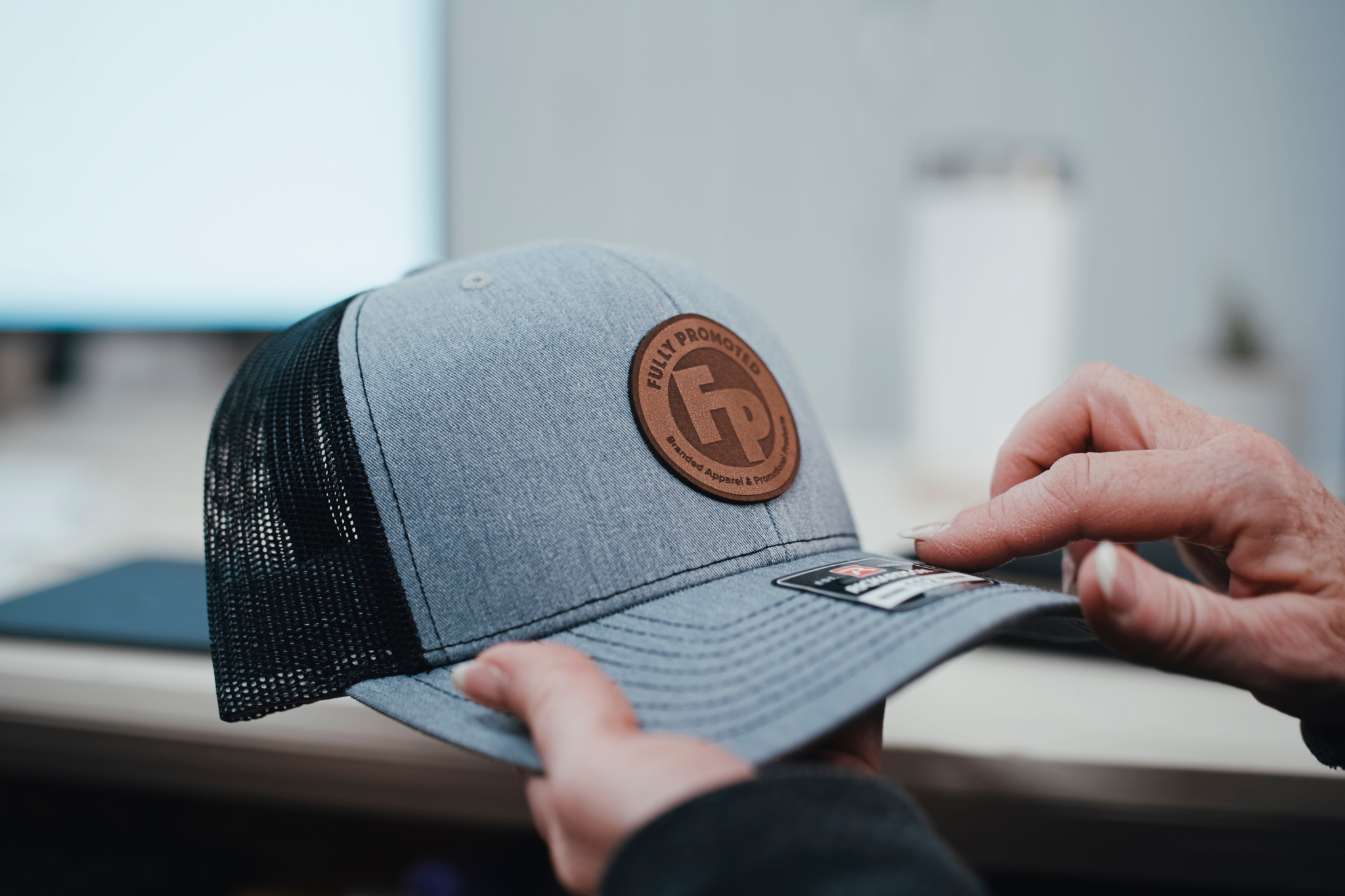 Custom Patchwork Trucker Cap