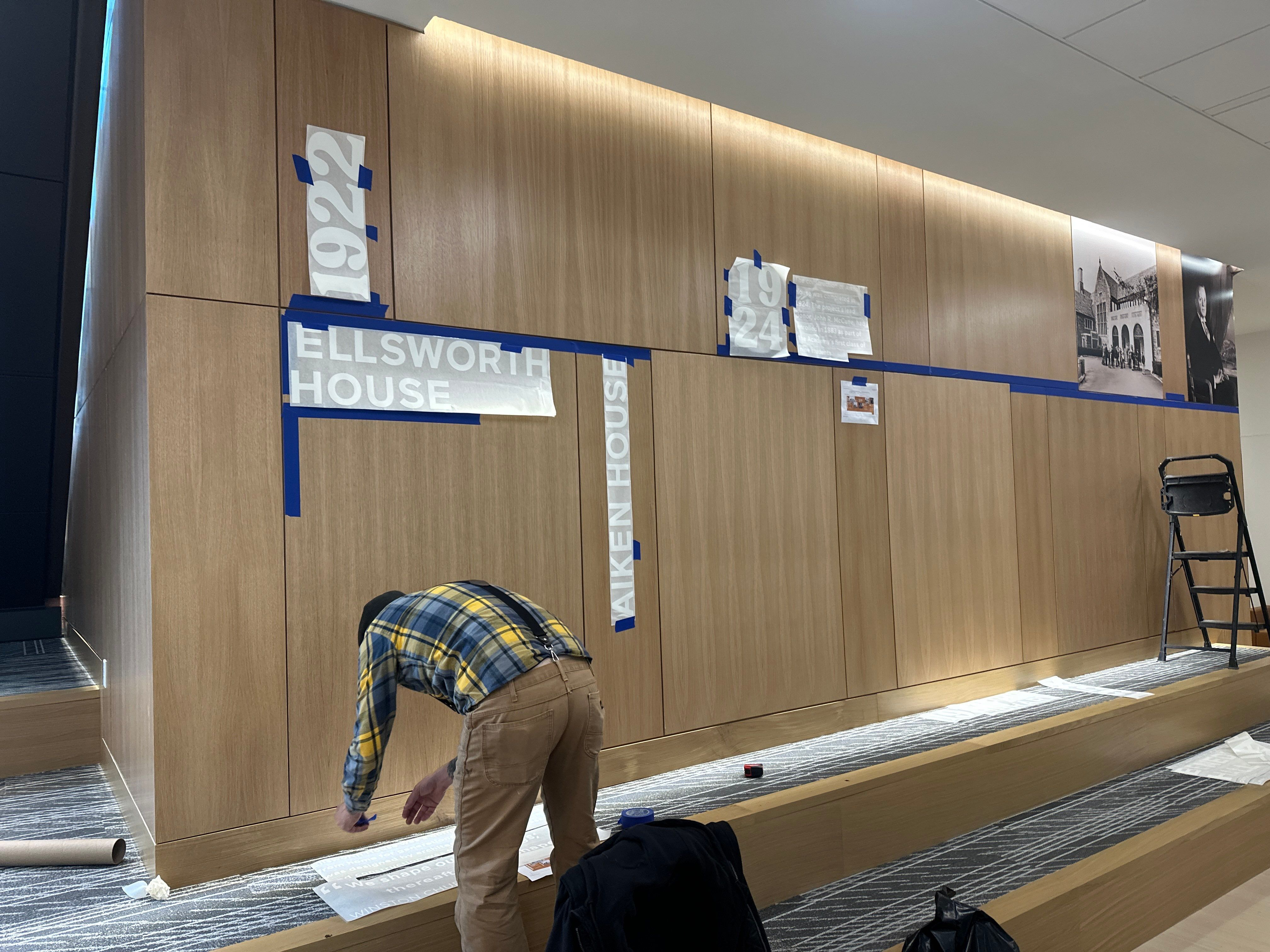 Print & Cut Vinyl Graphics & Installation / Shady Side Academy / Pittsburgh PA