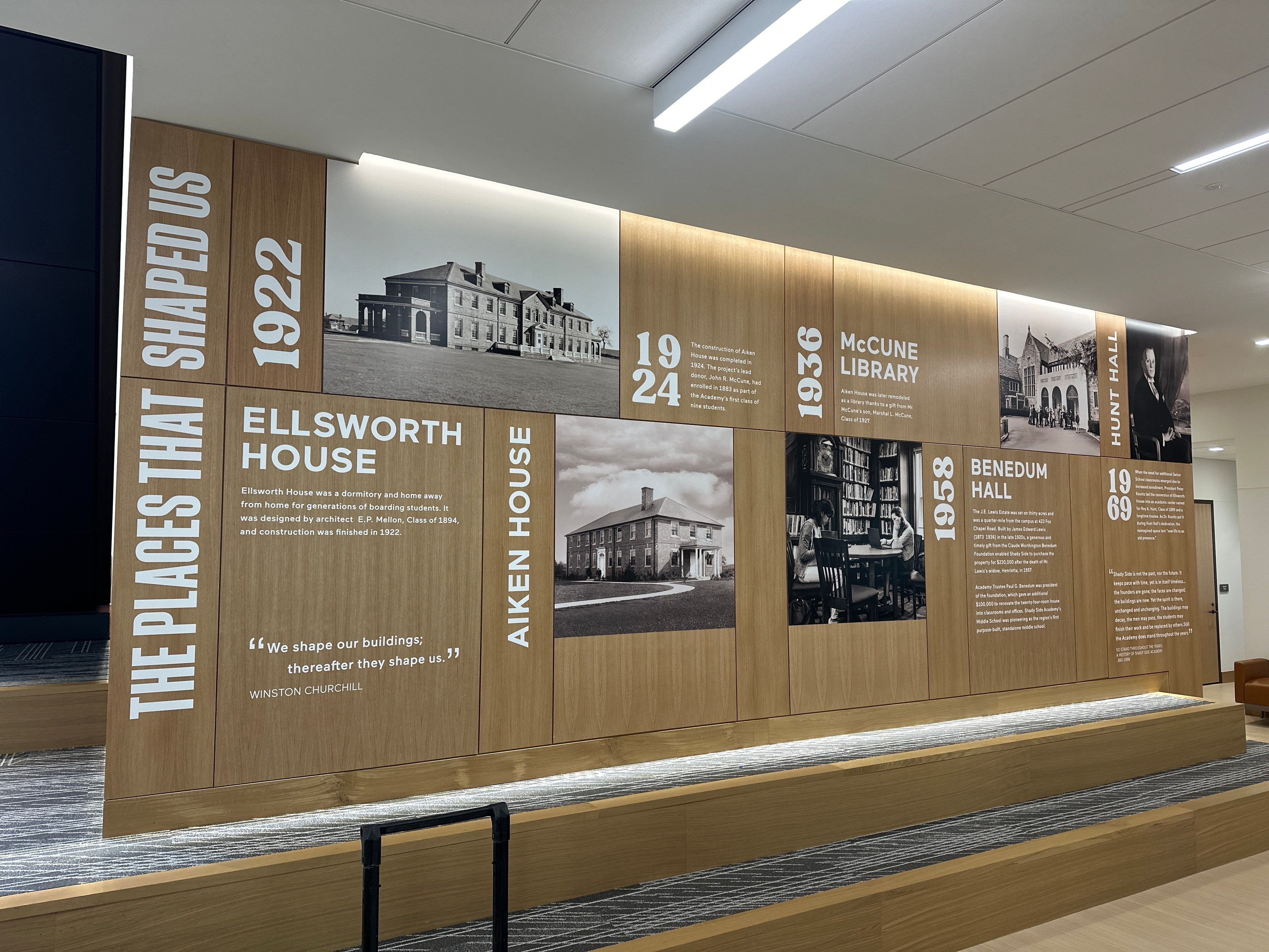 Print & Cut Vinyl Graphics & Installation / Shady Side Academy / Pittsburgh PA