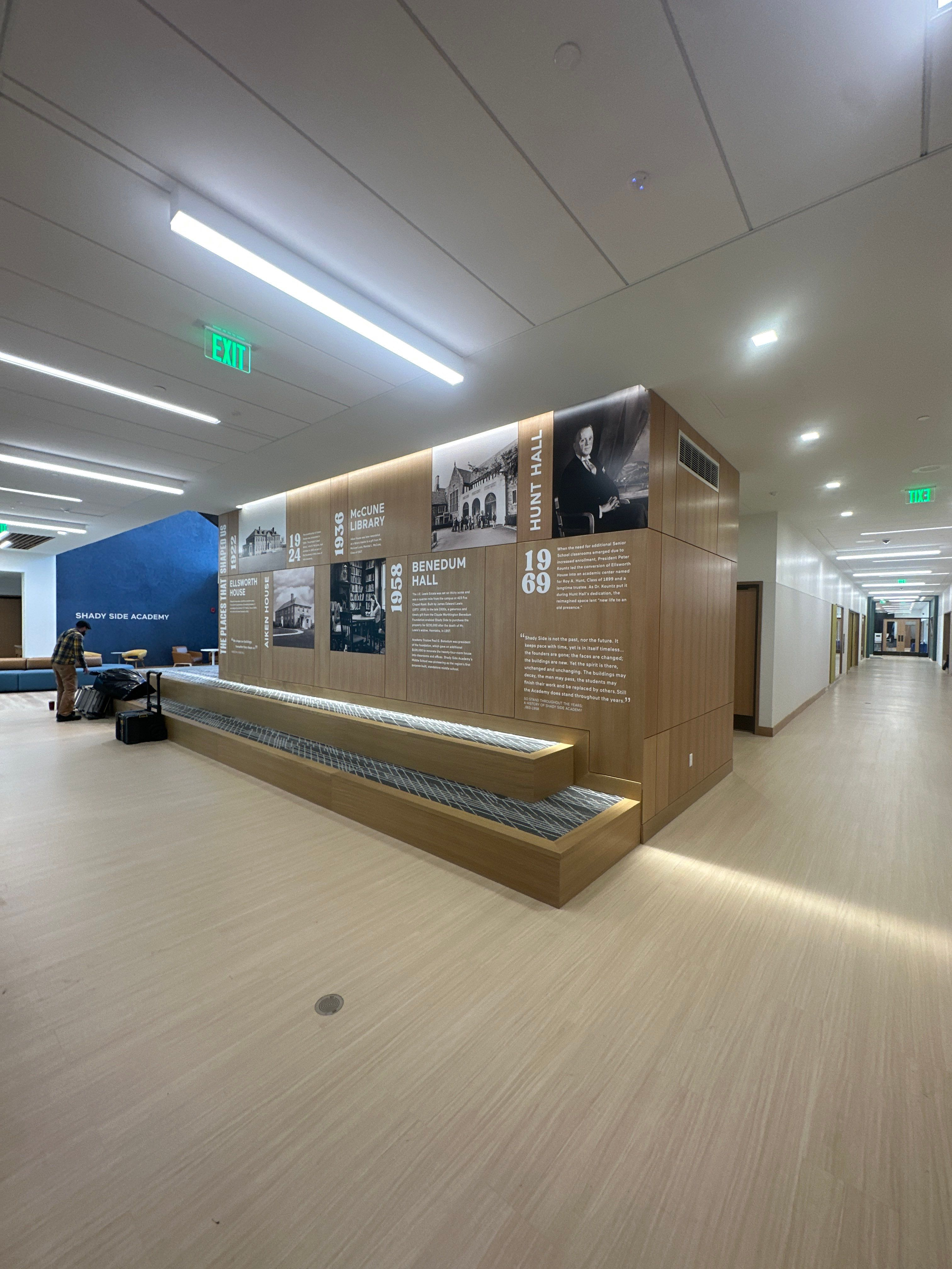Print & Cut Vinyl Graphics & Installation / Shady Side Academy / Pittsburgh PA