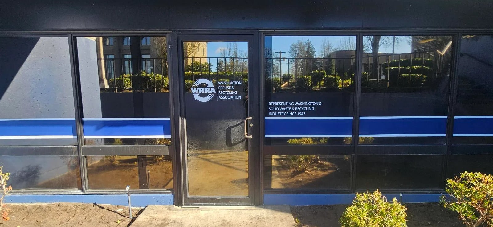 A Seamless Signage Upgrade for WRRA’s New Office in Olympia