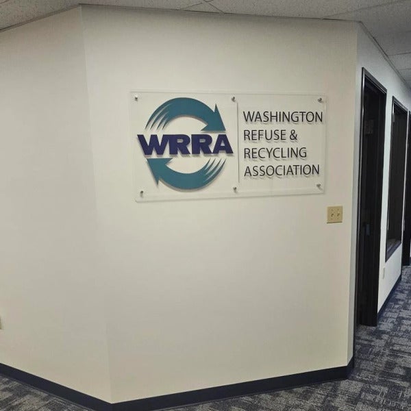 A Seamless Signage Upgrade for WRRA’s New Office in Olympia