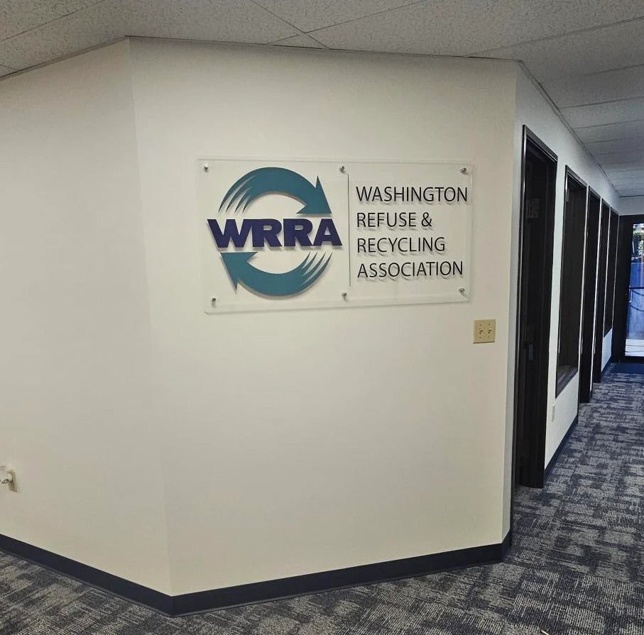 A Seamless Signage Upgrade for WRRA’s New Office in Olympia