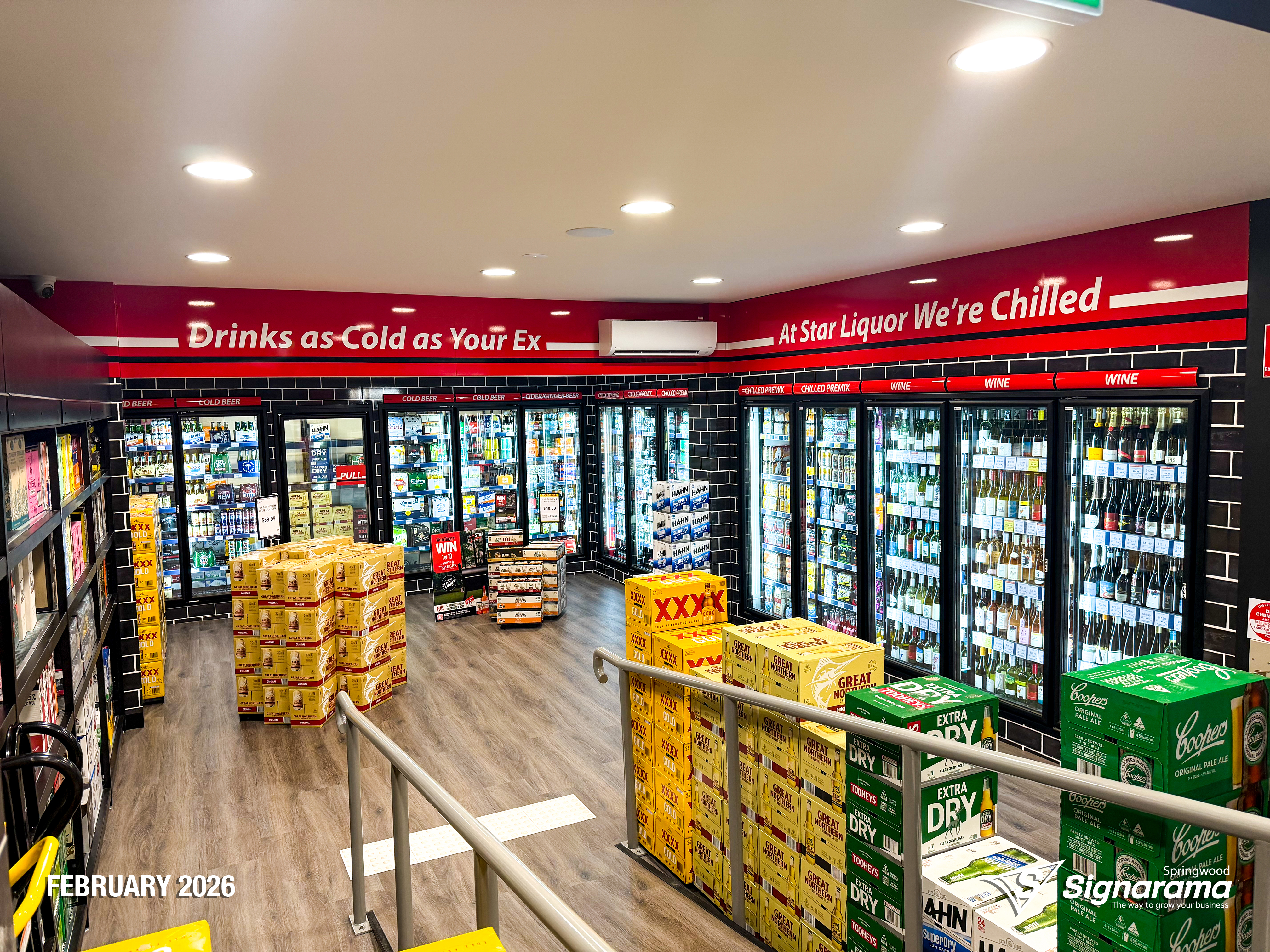 Shop Fitout - Star Liquor