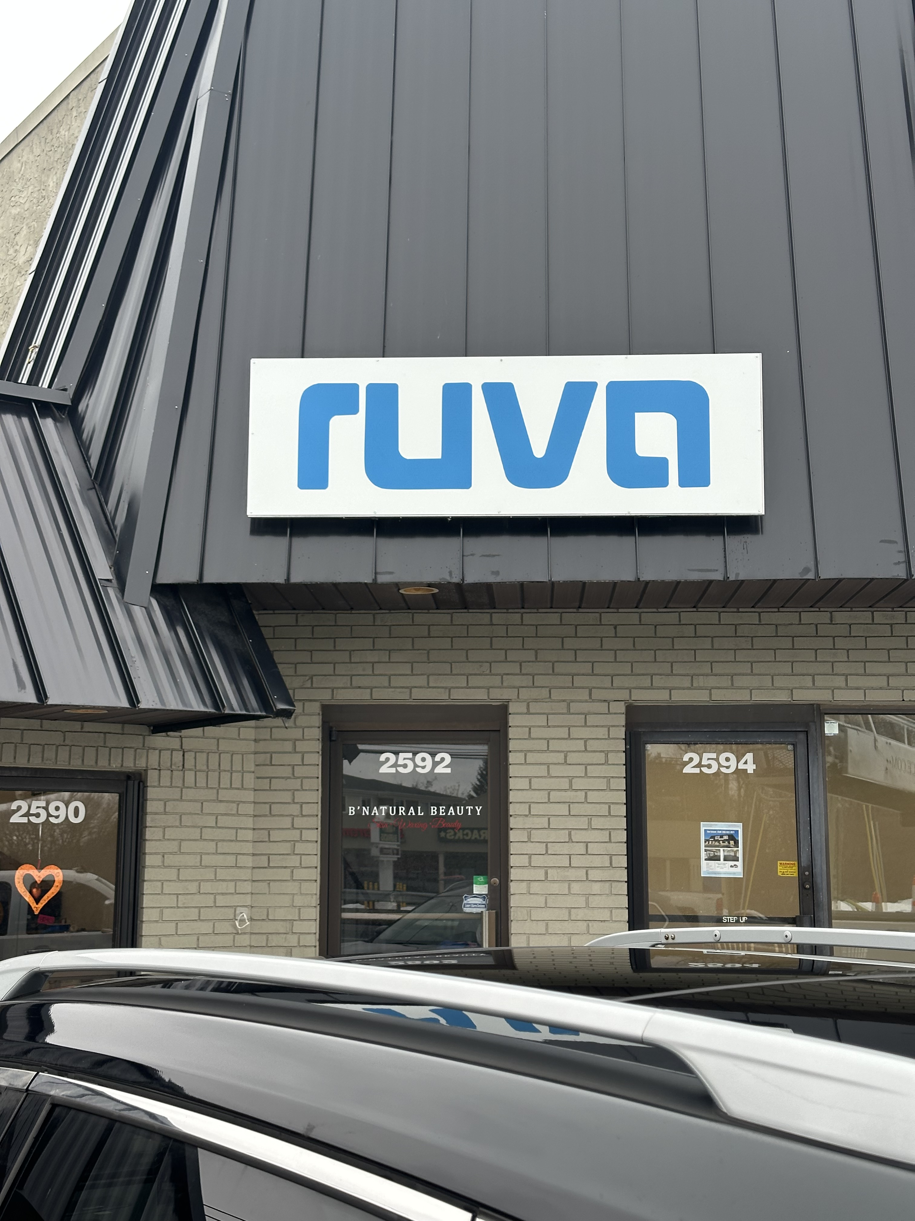 New Storefront Sign Installation for Ruva – Berlin Turnpike, Newington CT