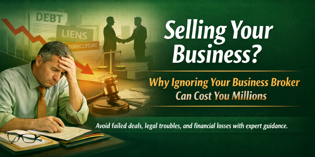 Selling Your Business? Why Ignoring Your Business Broker Can Cost You Millions
