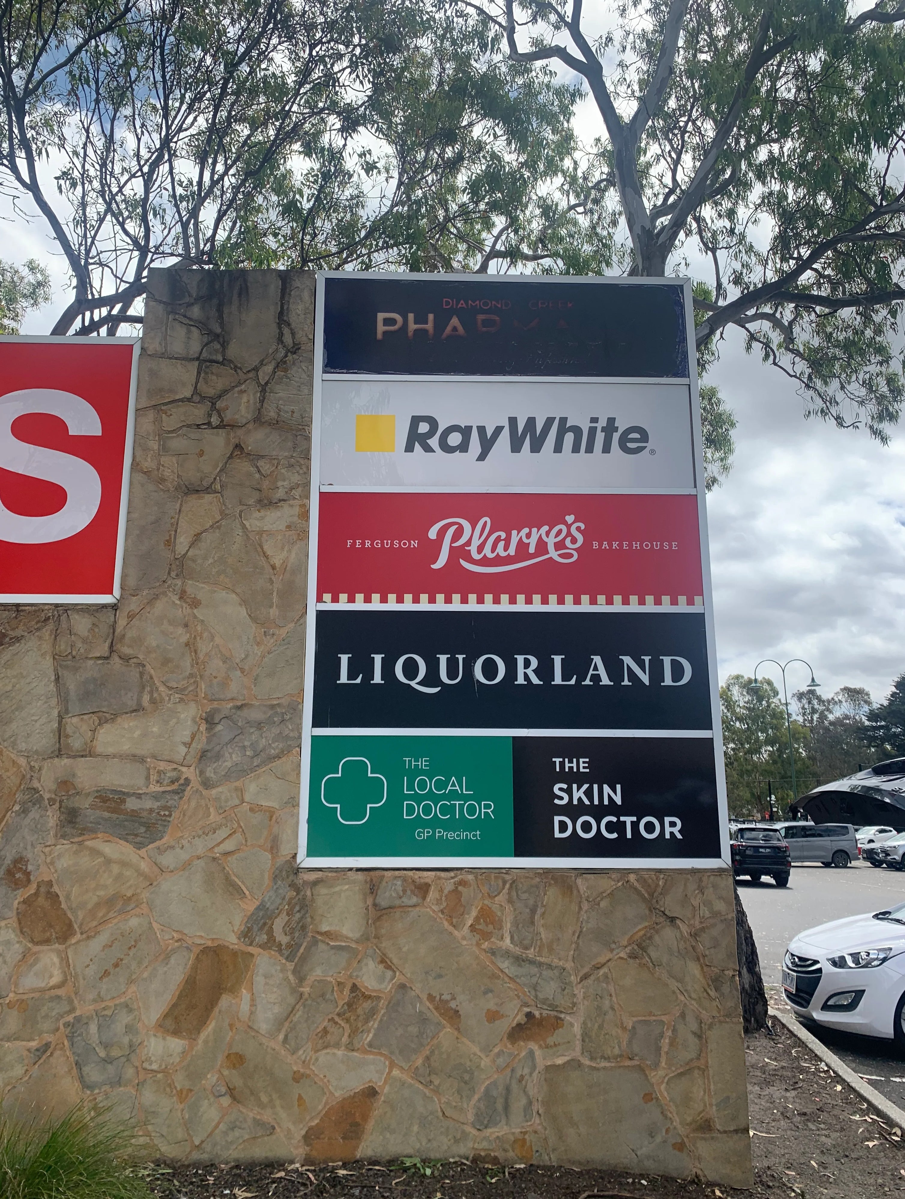 New Front Pylon Faces - The Local Doctor - Diamond Creek VIC.