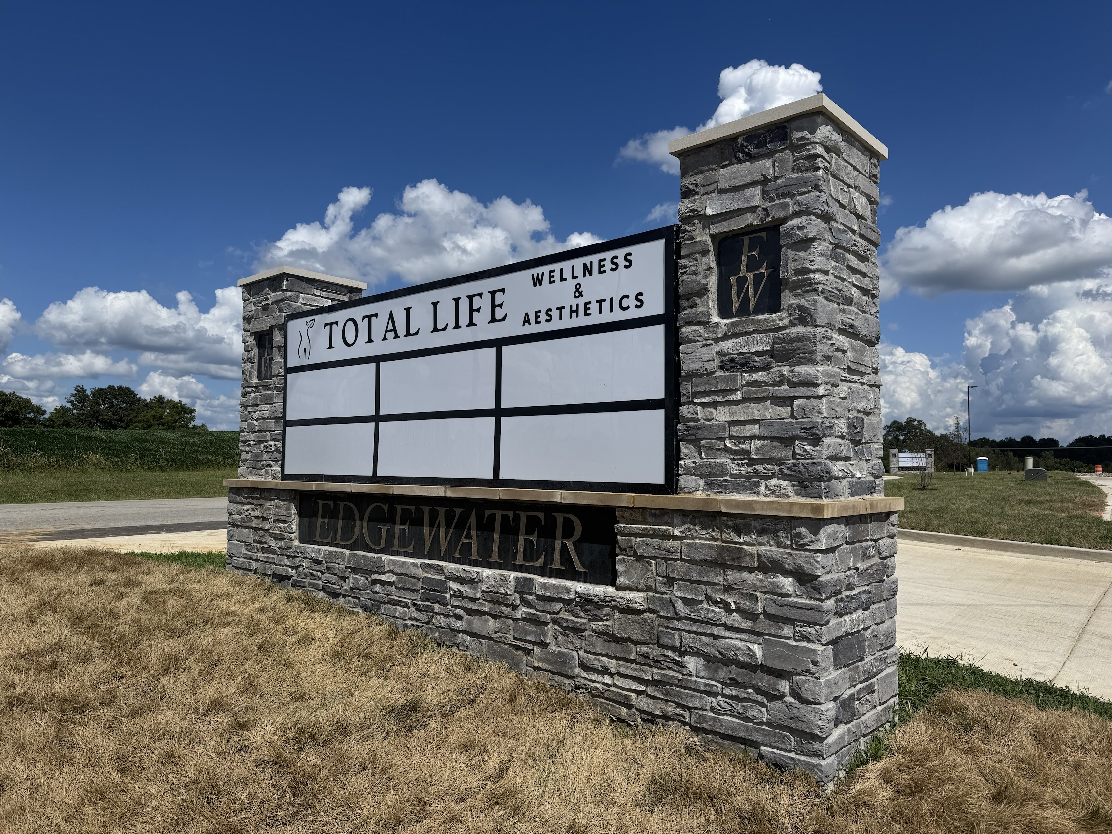 A Complete Brand Transformation: Custom Signage for Total Life Wellness & Aesthetics