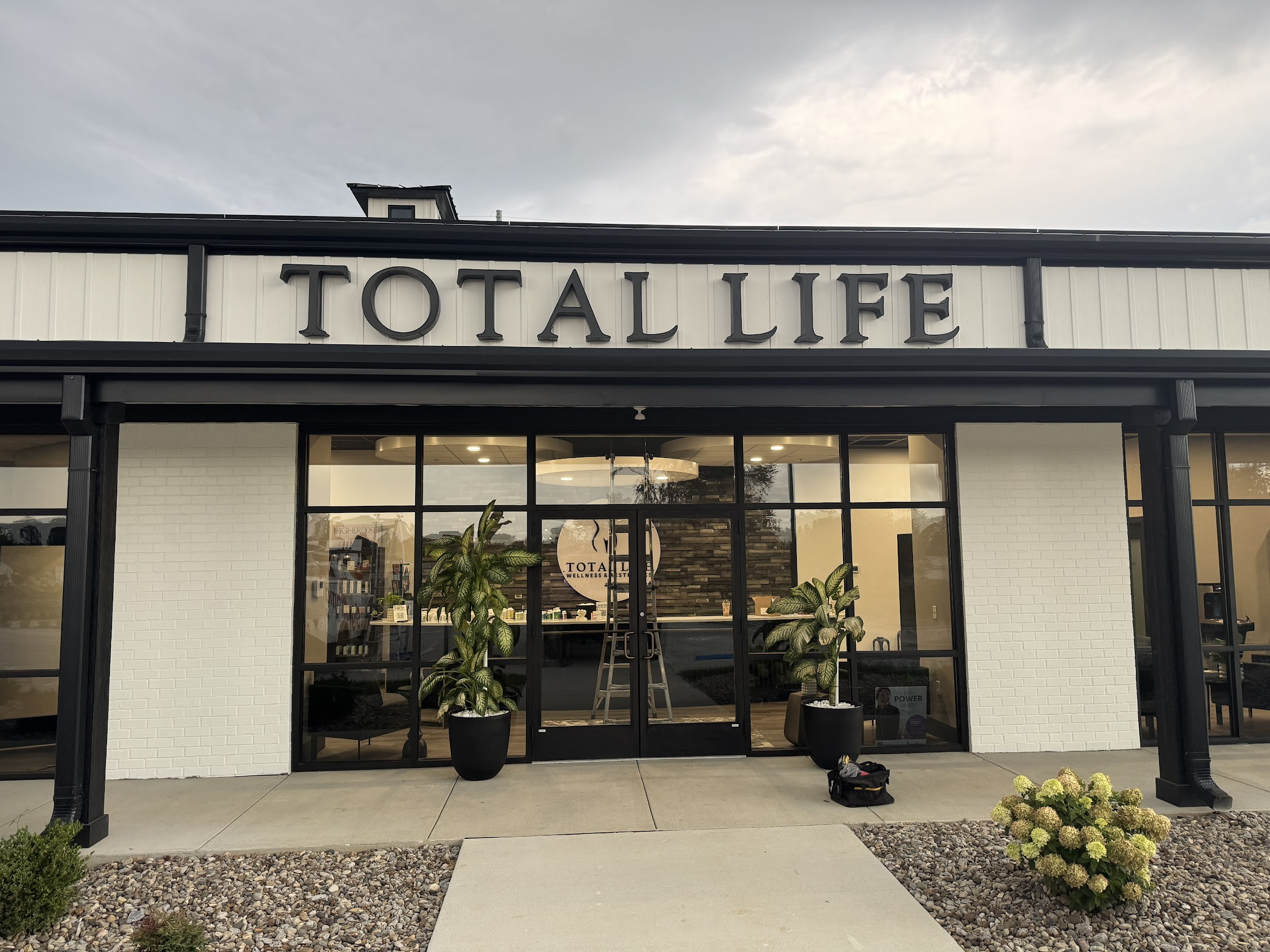 A Complete Brand Transformation: Custom Signage for Total Life Wellness & Aesthetics