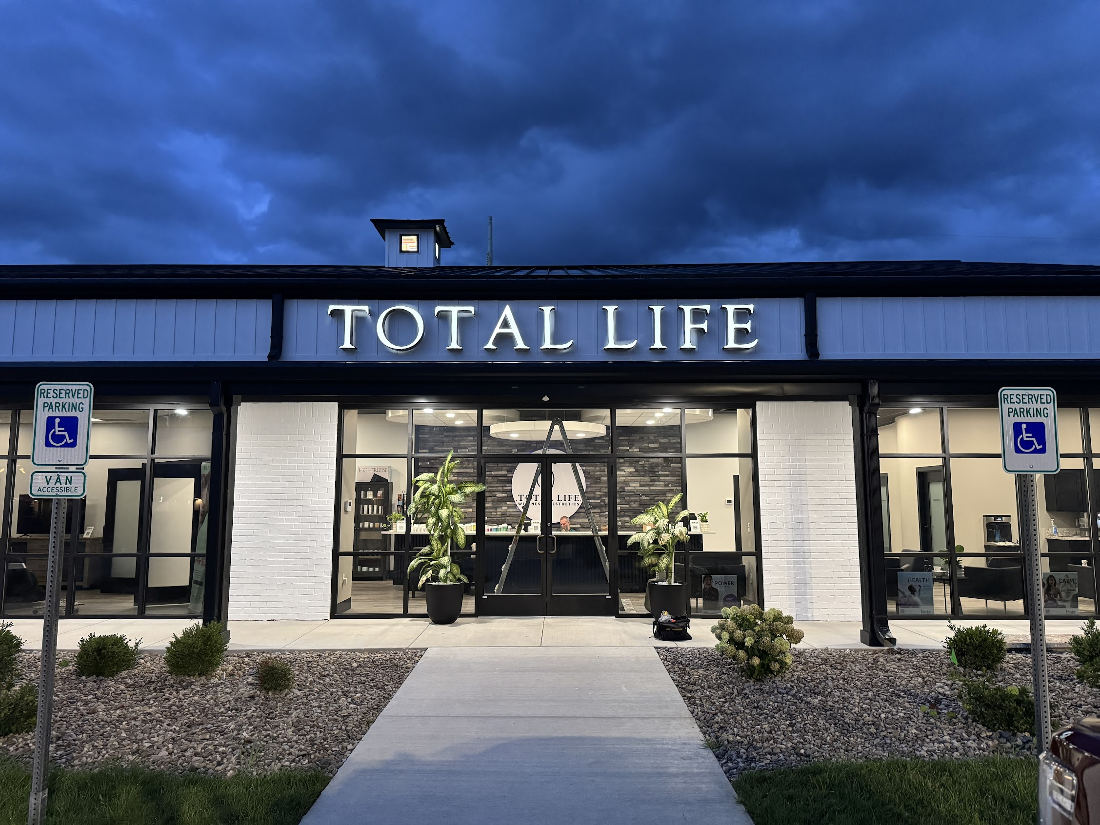 A Complete Brand Transformation: Custom Signage for Total Life Wellness & Aesthetics
