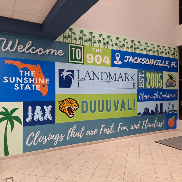 Jax Wall Mural At Landmark Title