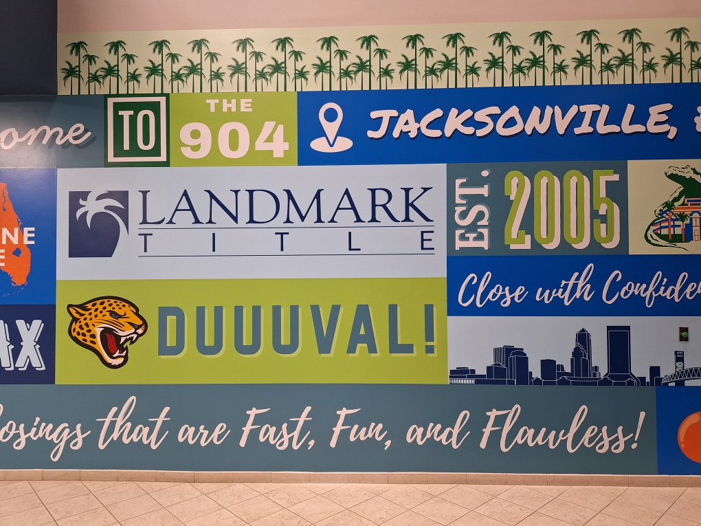 Jax Wall Mural At Landmark Title