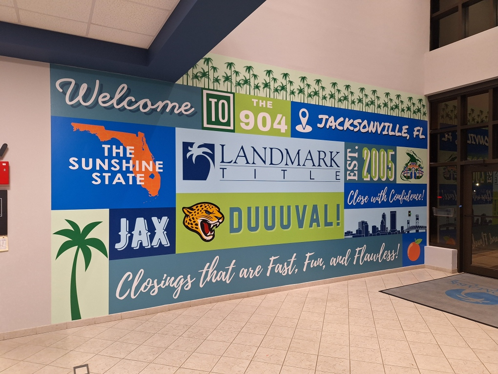 Jax Wall Mural At Landmark Title
