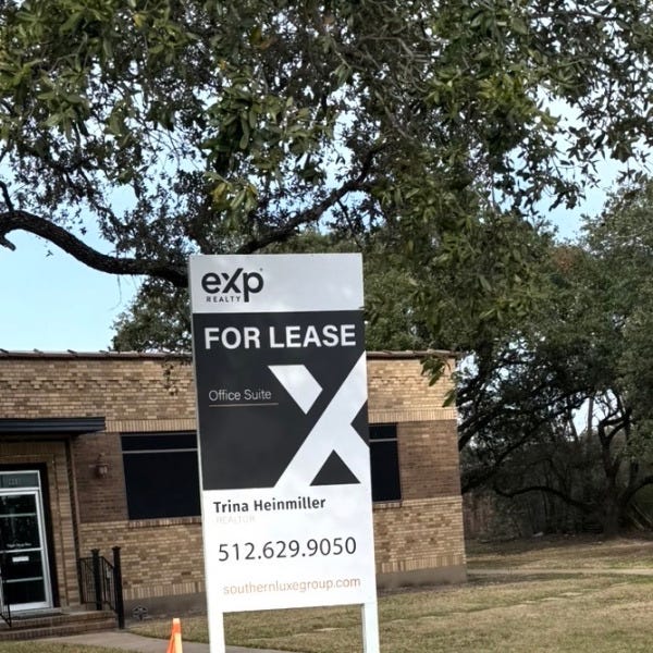 Trina Heinmiller Realty - post and panel sign