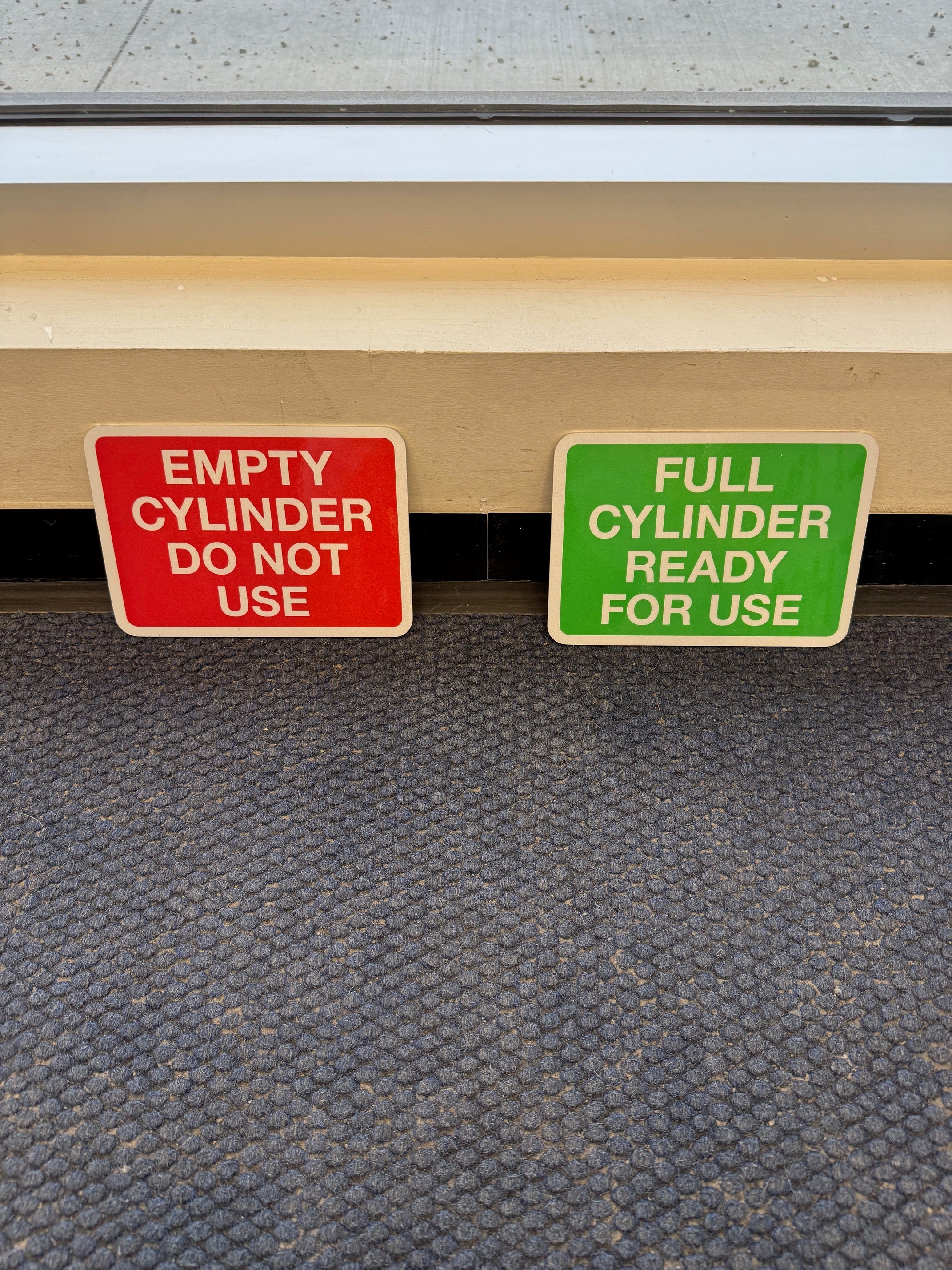Reflective Safety Signage for Heidelberg in Edmonton, AB