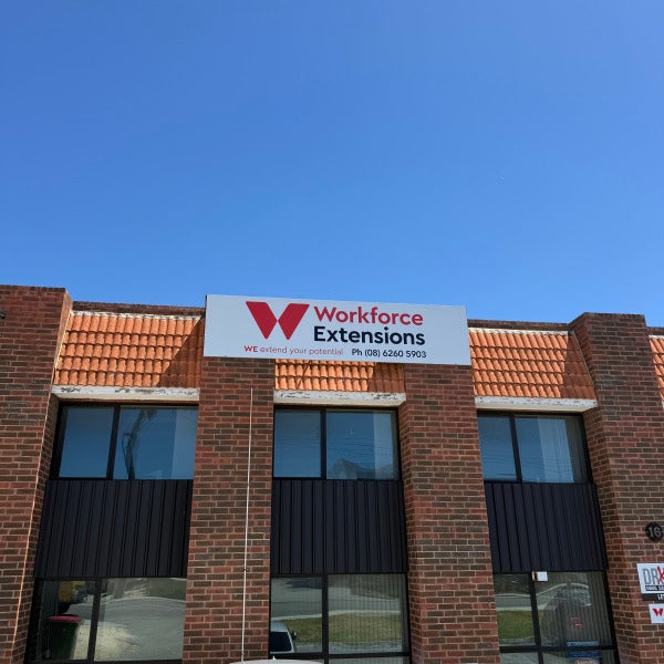 New Location Signage for Workforce Extensions