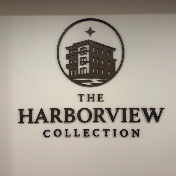 Lobby Dimensional Letters for Harborview Collection in Mamaroneck, NY