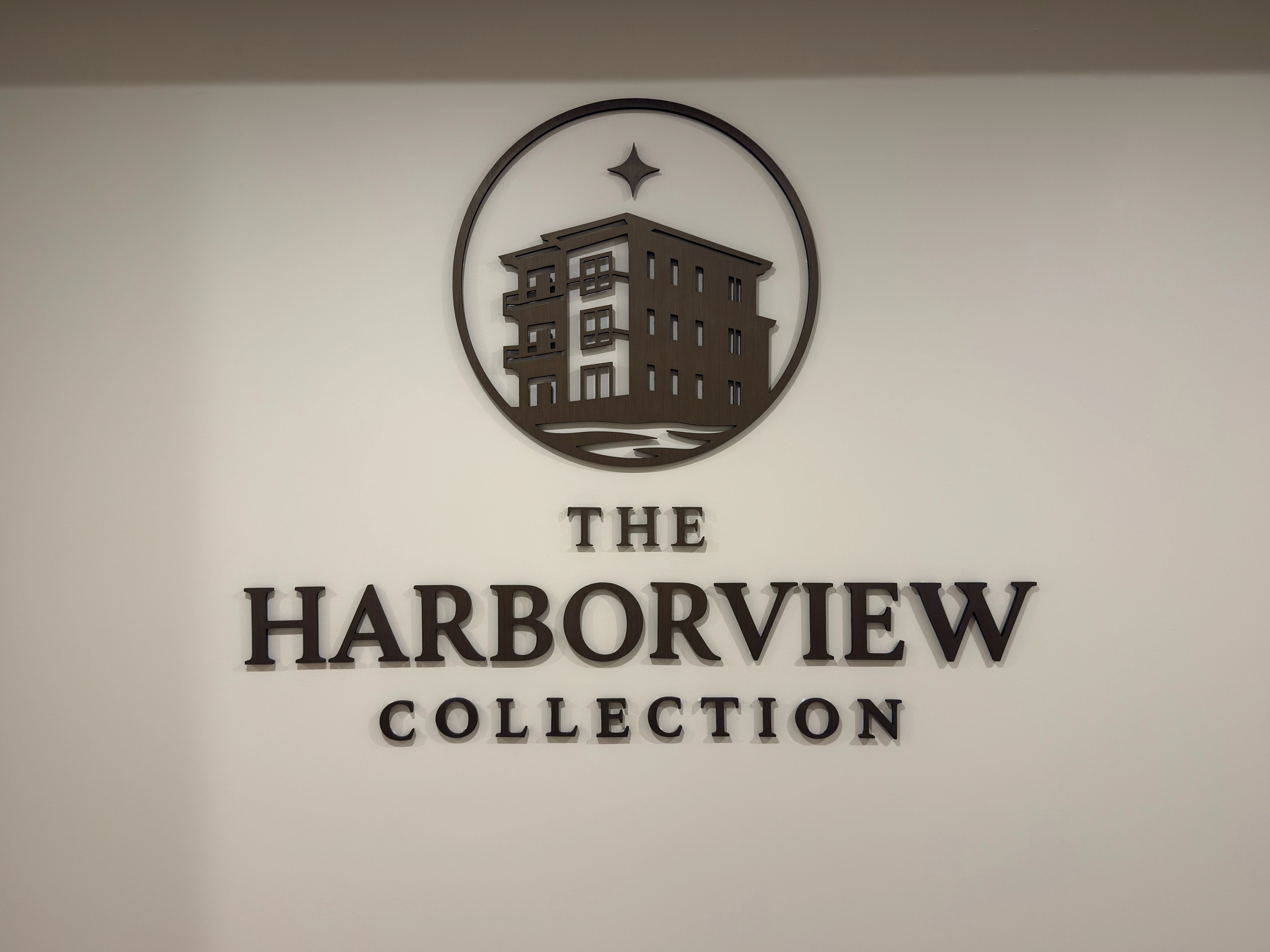 Lobby Dimensional Letters for Harborview Collection in Mamaroneck, NY