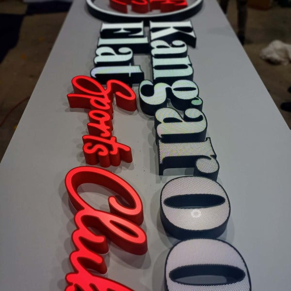Dual Colour Illuminated Signs