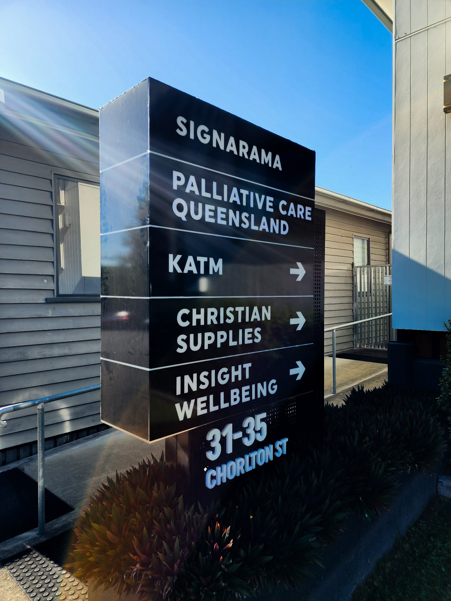 Office Signage for Palliative Care Queensland