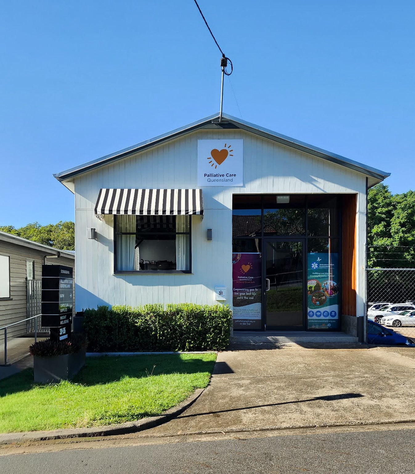 Office Signage for Palliative Care Queensland