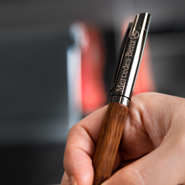 Custom The Heritage Wooden + Metal Ball Pen