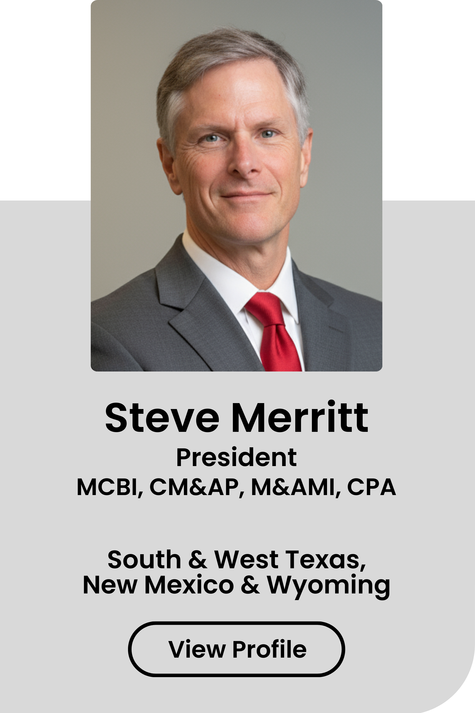 Steve Merritt M&A Broker