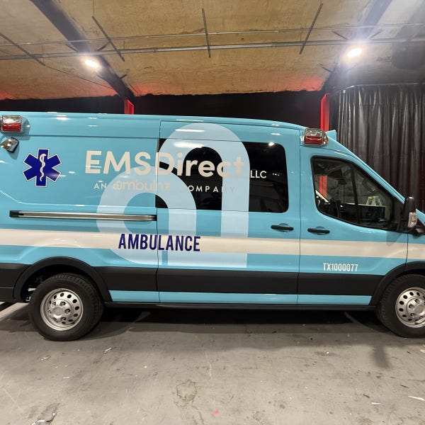 EMS Direct _ Passenger Side_Reflective Graphics