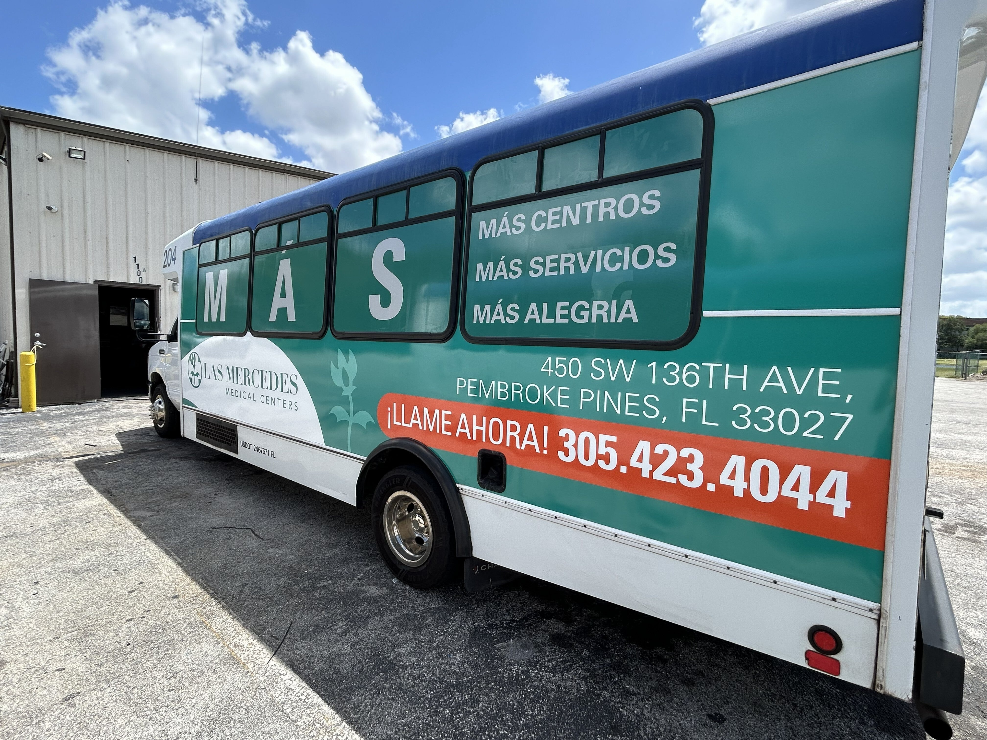 Bus Wraps for Century Village in Pembroke Pines