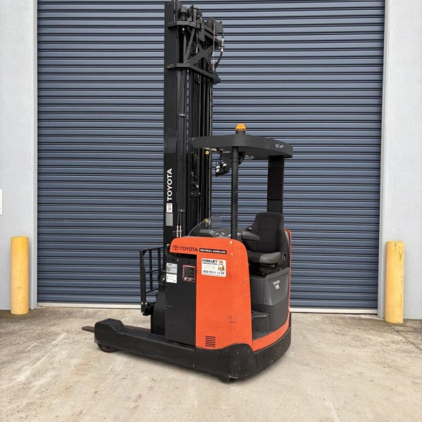 Used Toyota Electric Reach Forklift #W351