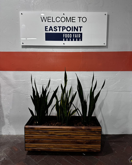 Eastpoint Food Fair Sign Refresh