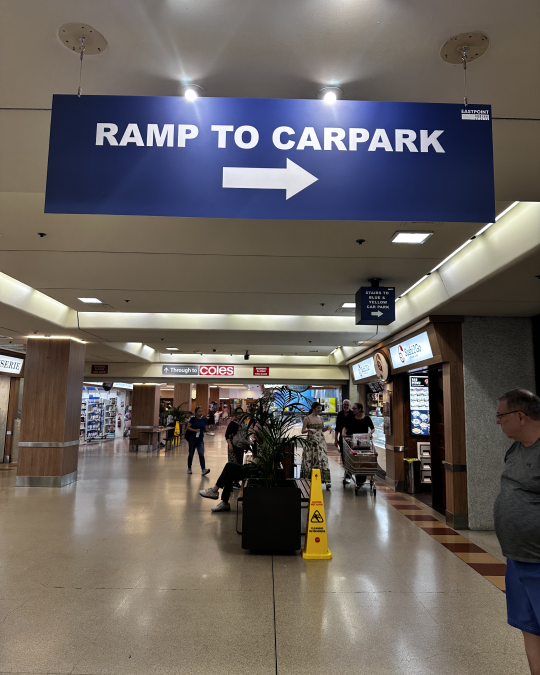 Eastpoint Food Fair Sign Refresh
