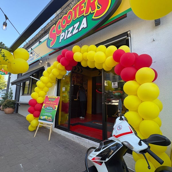 Full Franchise Signage Fit-Out for Scooters Pizza