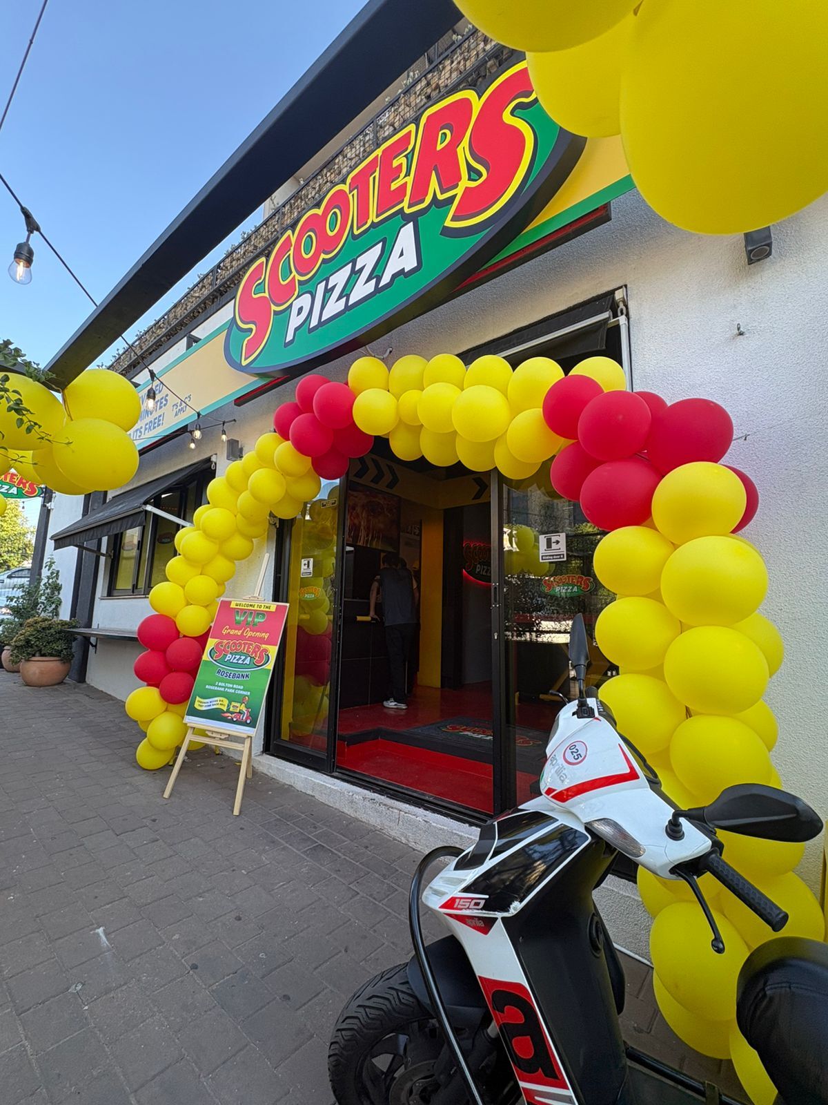 Full Franchise Signage Fit-Out for Scooters Pizza