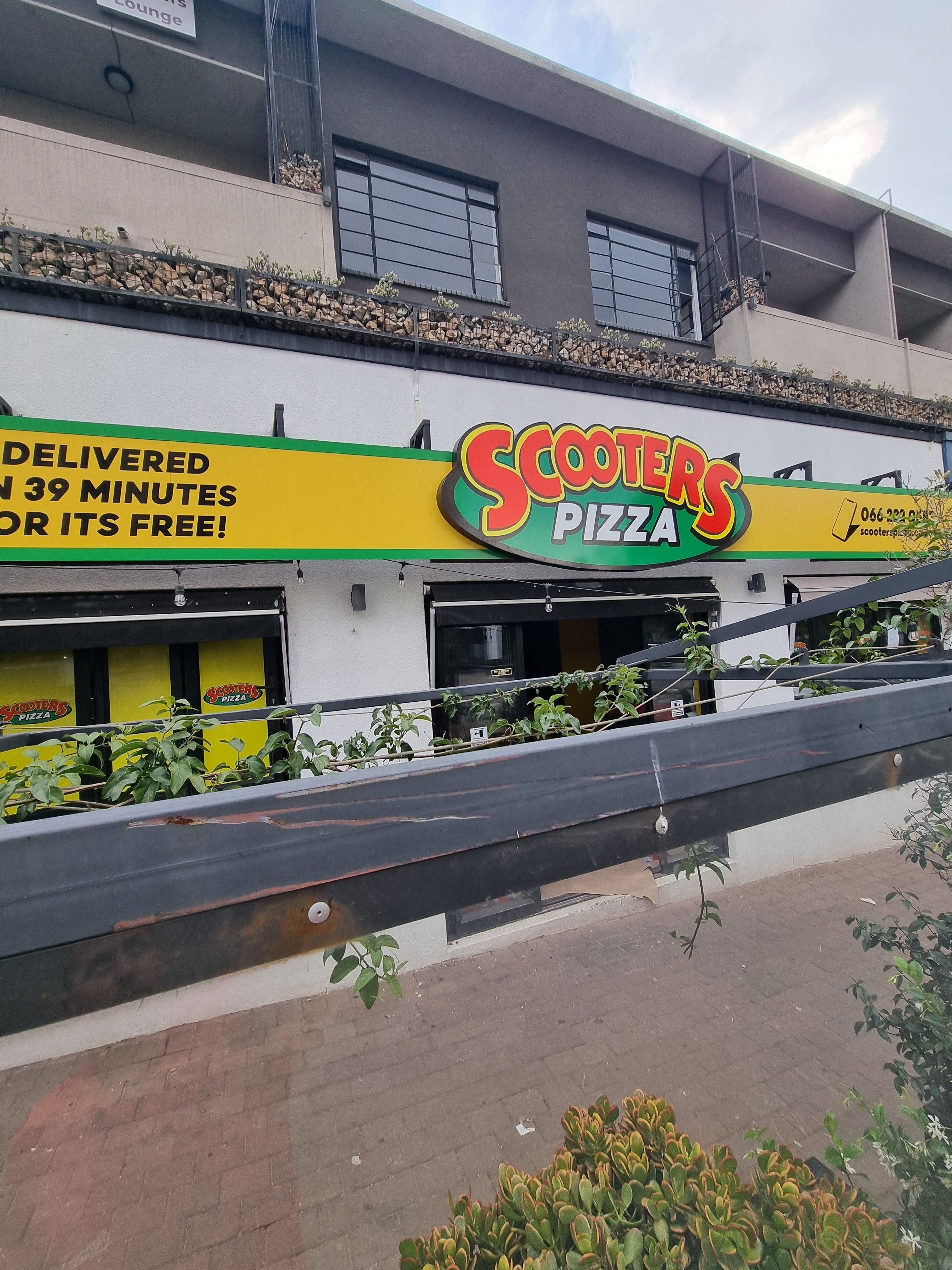 Full Franchise Signage Fit-Out for Scooters Pizza