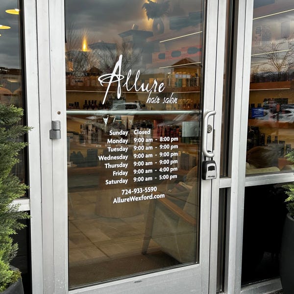 Vinyl Window Graphics Decals