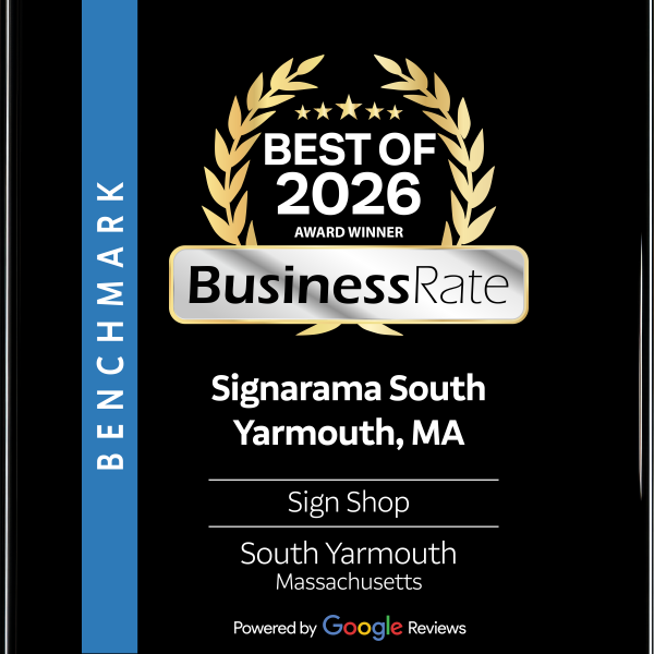Signarama of  Yarmouth Wins Award!