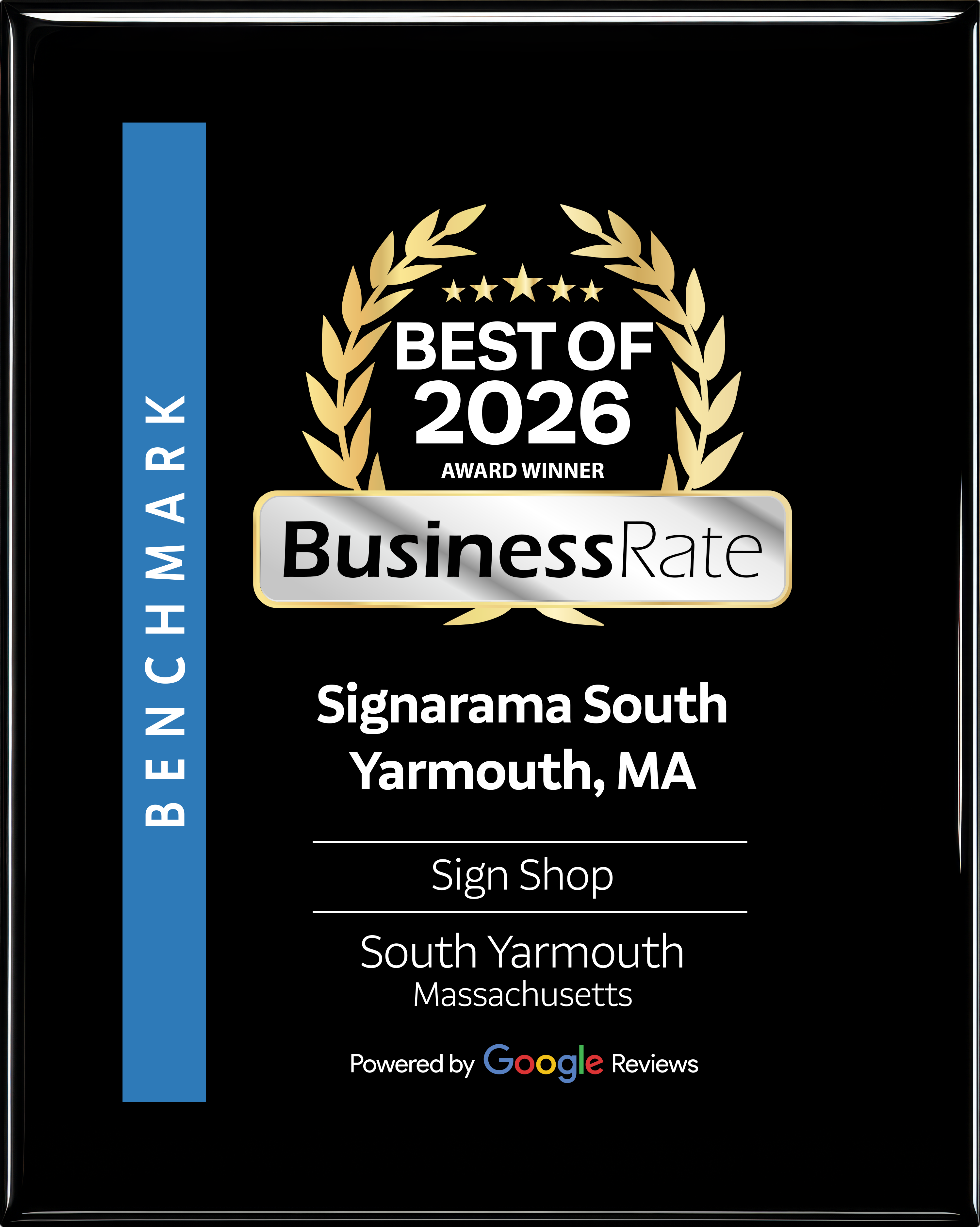 Signarama of  Yarmouth Wins Award!