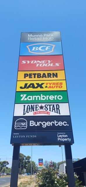 Custom Pylon Sign Fabrication in Adelaide