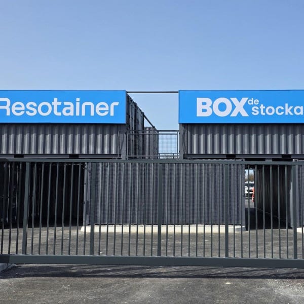 enseigne-toile-tendue-bleu-lettrage-blanc-box-stockage-by-signarama-montpellier-34