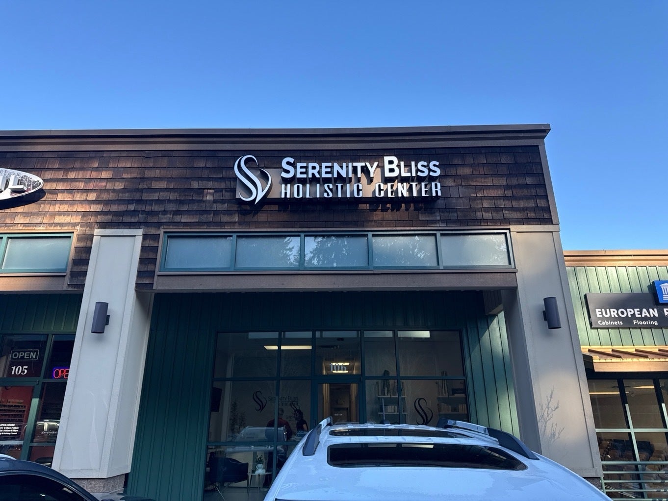 Elevating Serenity Bliss with Custom Channel Letters - Woodinville, WA