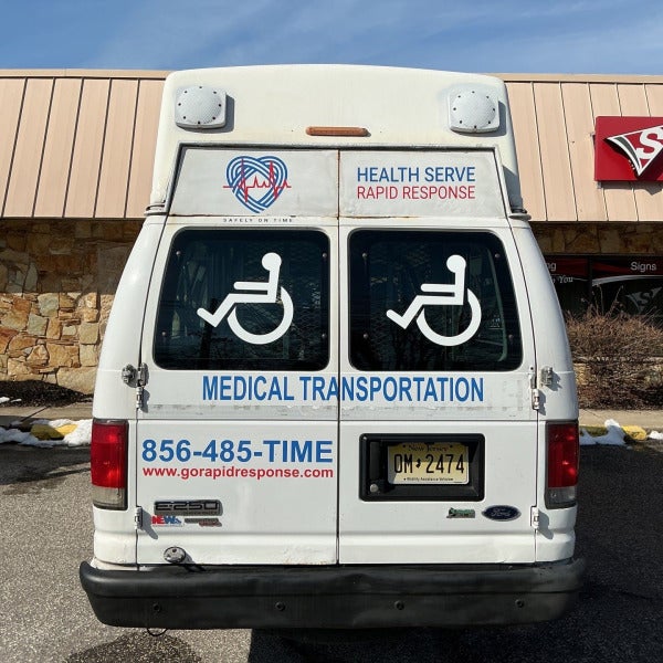 Enhance the visibility and effectiveness of your Medical Transport vehicles