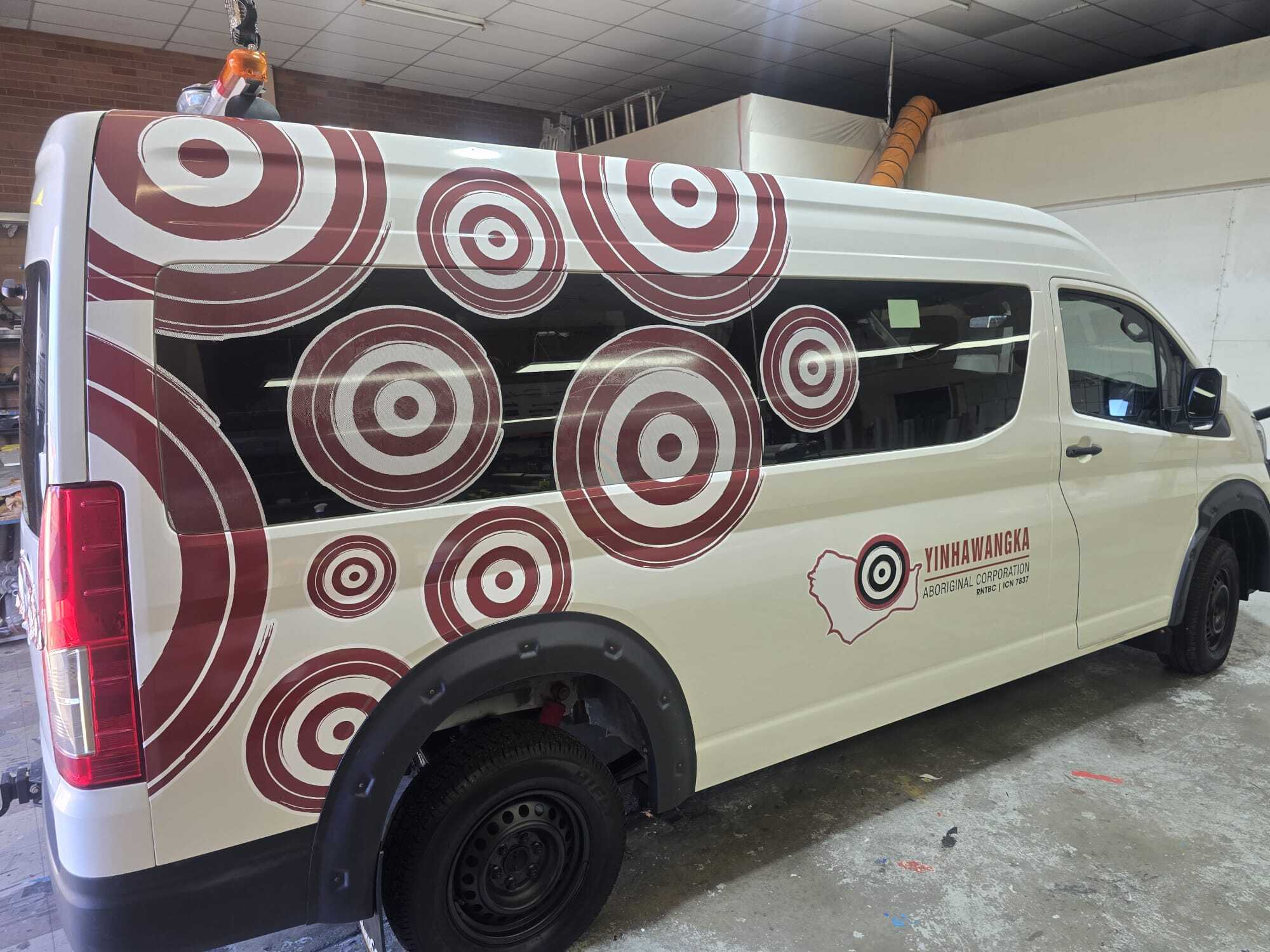 Vehicle Signage Project – Yinhawangka Aboriginal Corporation Van Graphics
