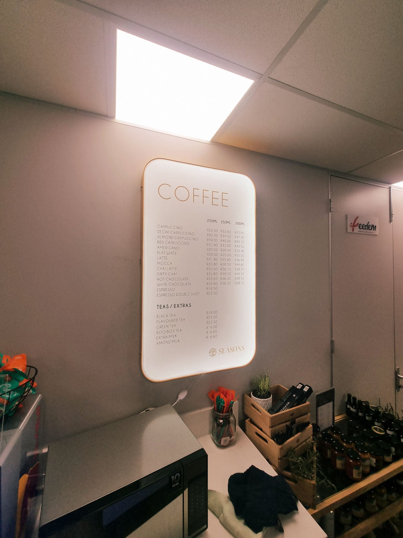 Seasons Coffee Shop Refresh at Nedbank Lakeview Campus