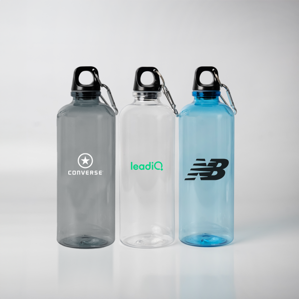 Custom Ember 700ml Plastic Bottle with Carabiner